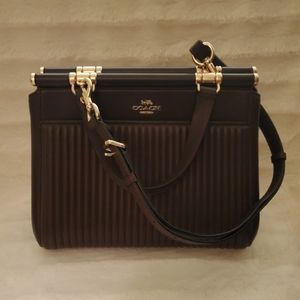 Coach Quilted Leather Grace Satchel